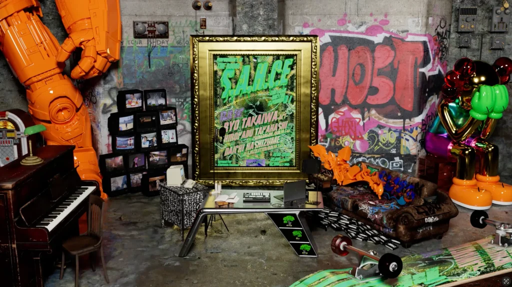 仮想スタジオCG