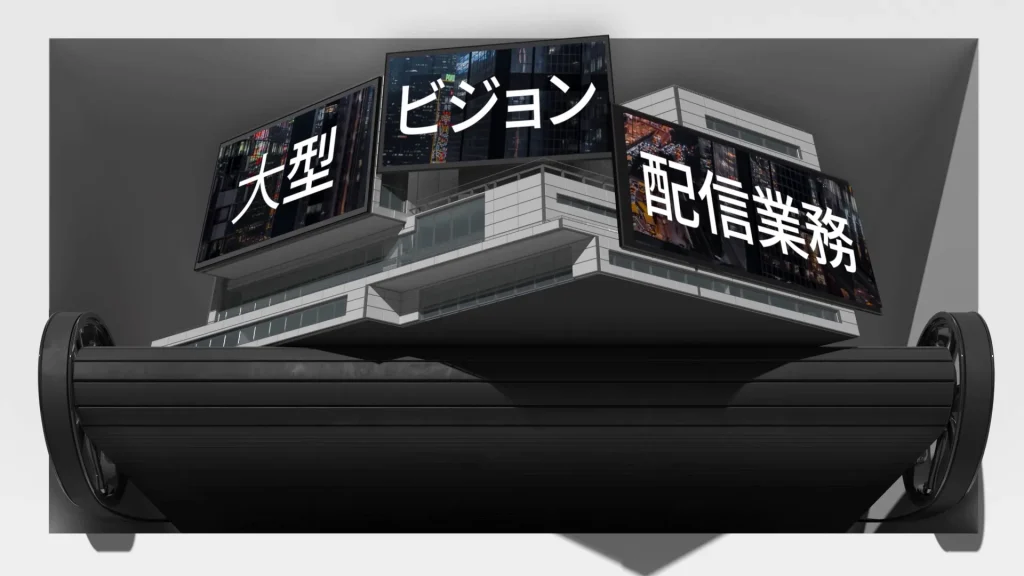 街頭サイネージCG