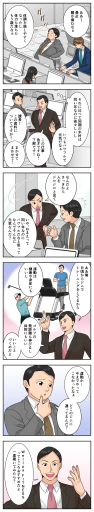 コマ漫画(6P)